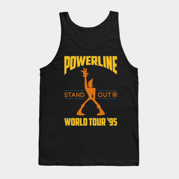 Powerline Stand Out World Tour '95 Tank Top by SantinoTaylor